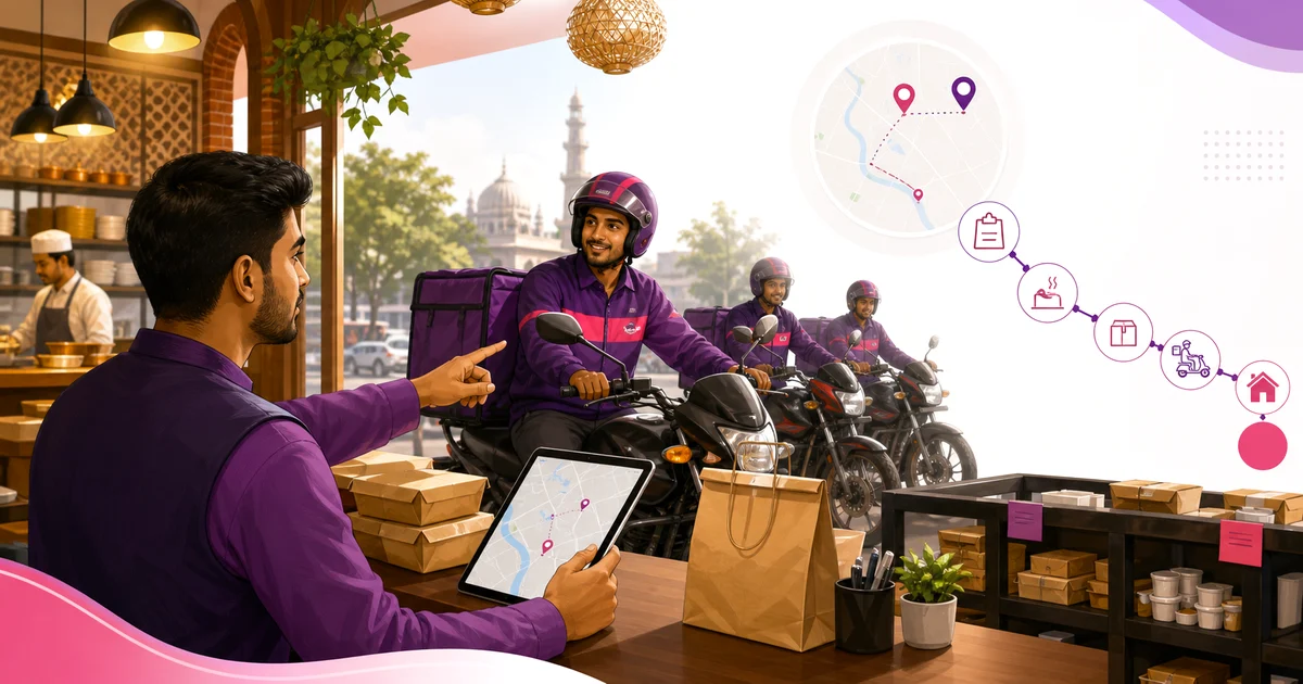 Restaurant Delivery Status Workflow: No Skipped Steps
