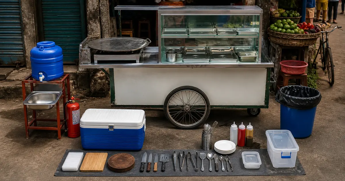Food Cart Equipment List Bangladesh: Essential Setup