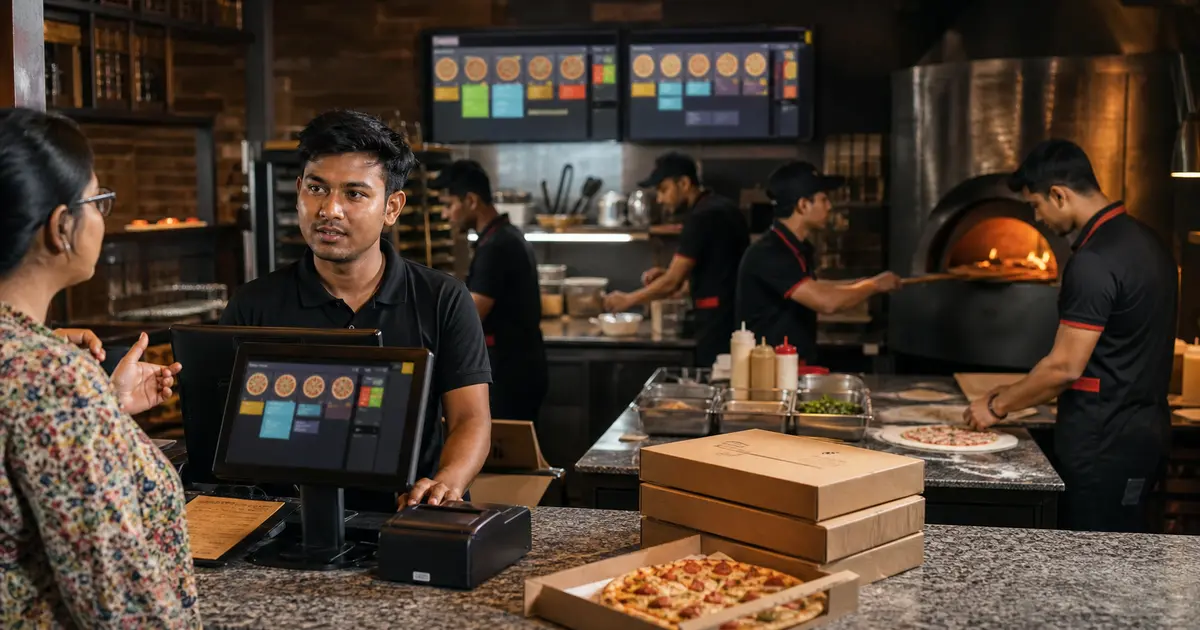 Pizza Restaurant Software: POS, Kitchen ও Delivery Guide