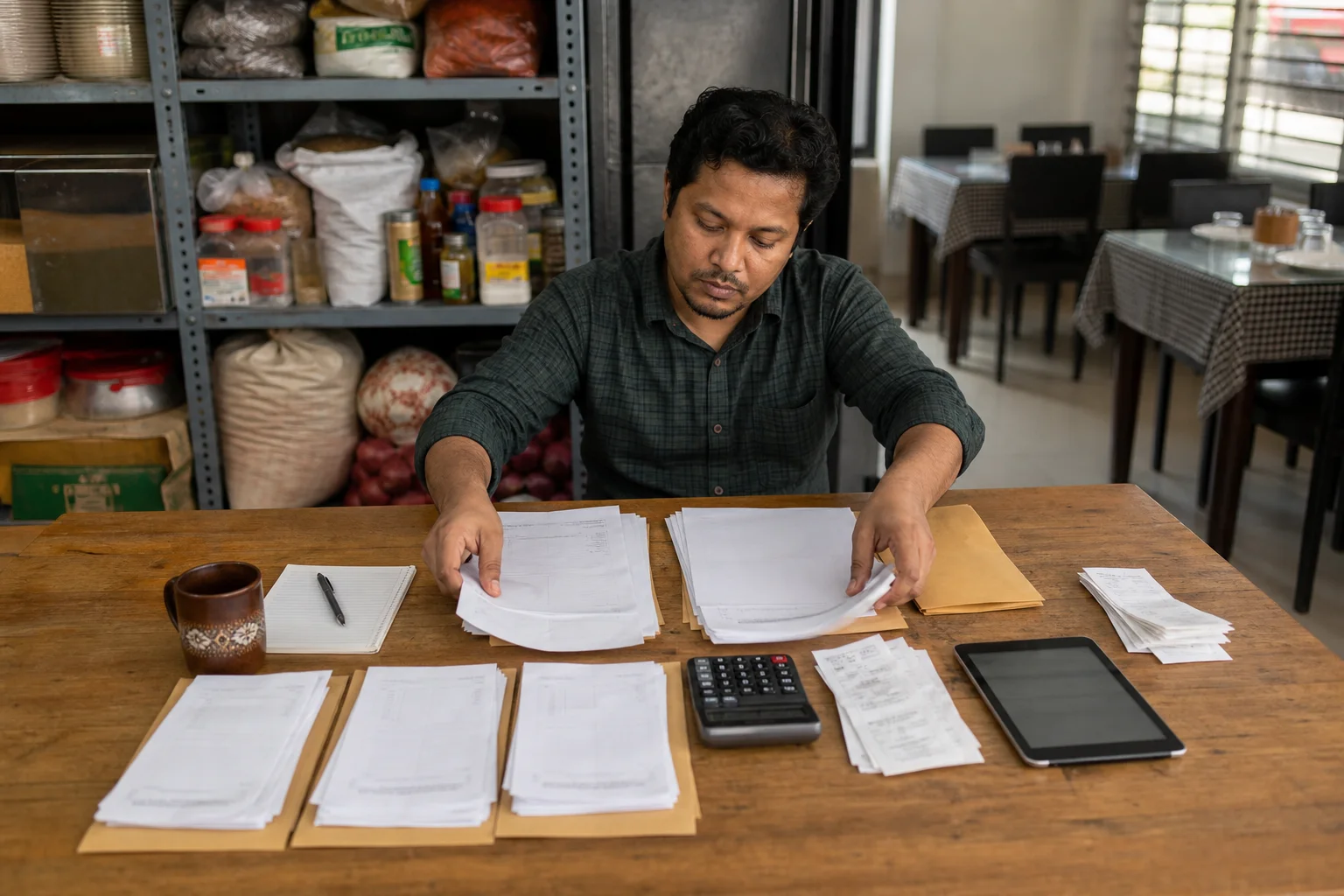 Restaurant Budget Template for Bangladesh: Monthly Plan