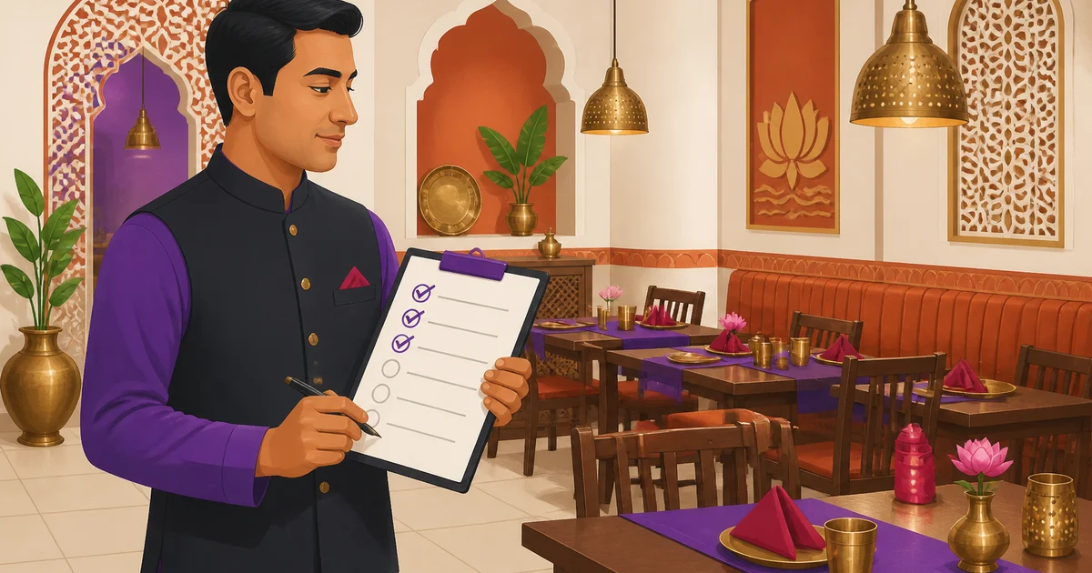 Restaurant Opening Closing Checklist for Every Shift