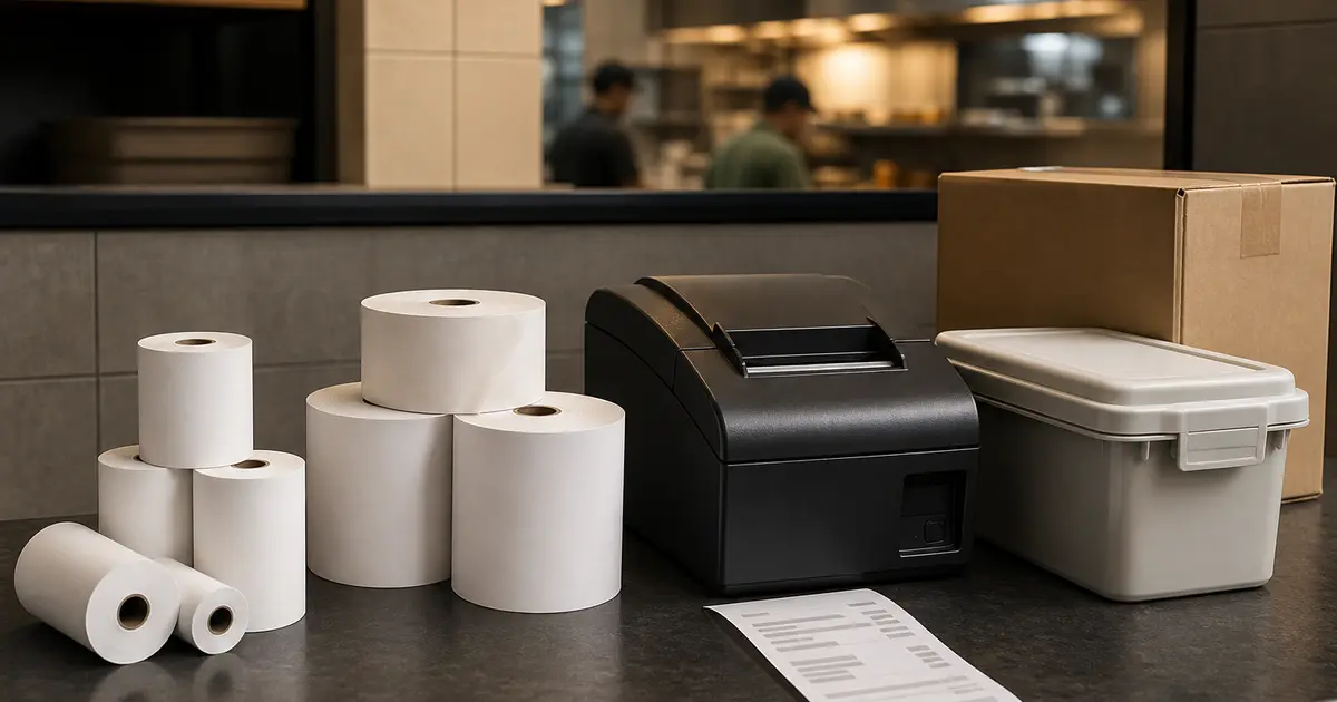 Restaurant Printer Paper Guide: 58mm, 80mm ও Roll Quality